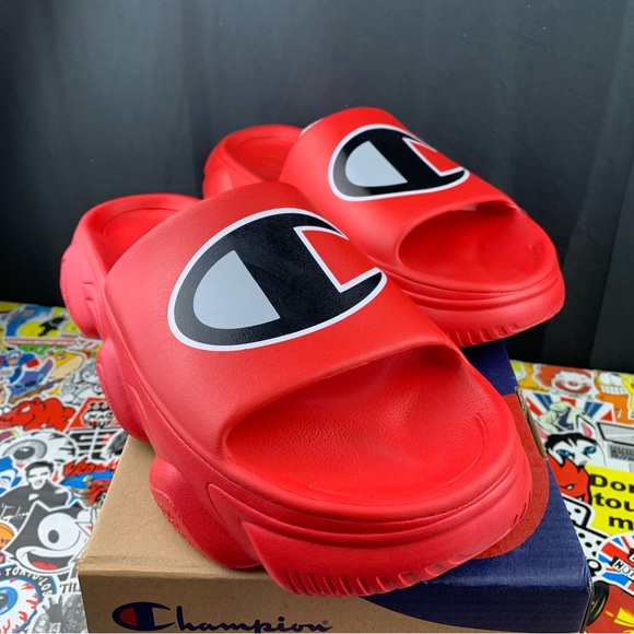 Champion Mellow Squish Slides Mens Various Sizes - Picture 4 of 11